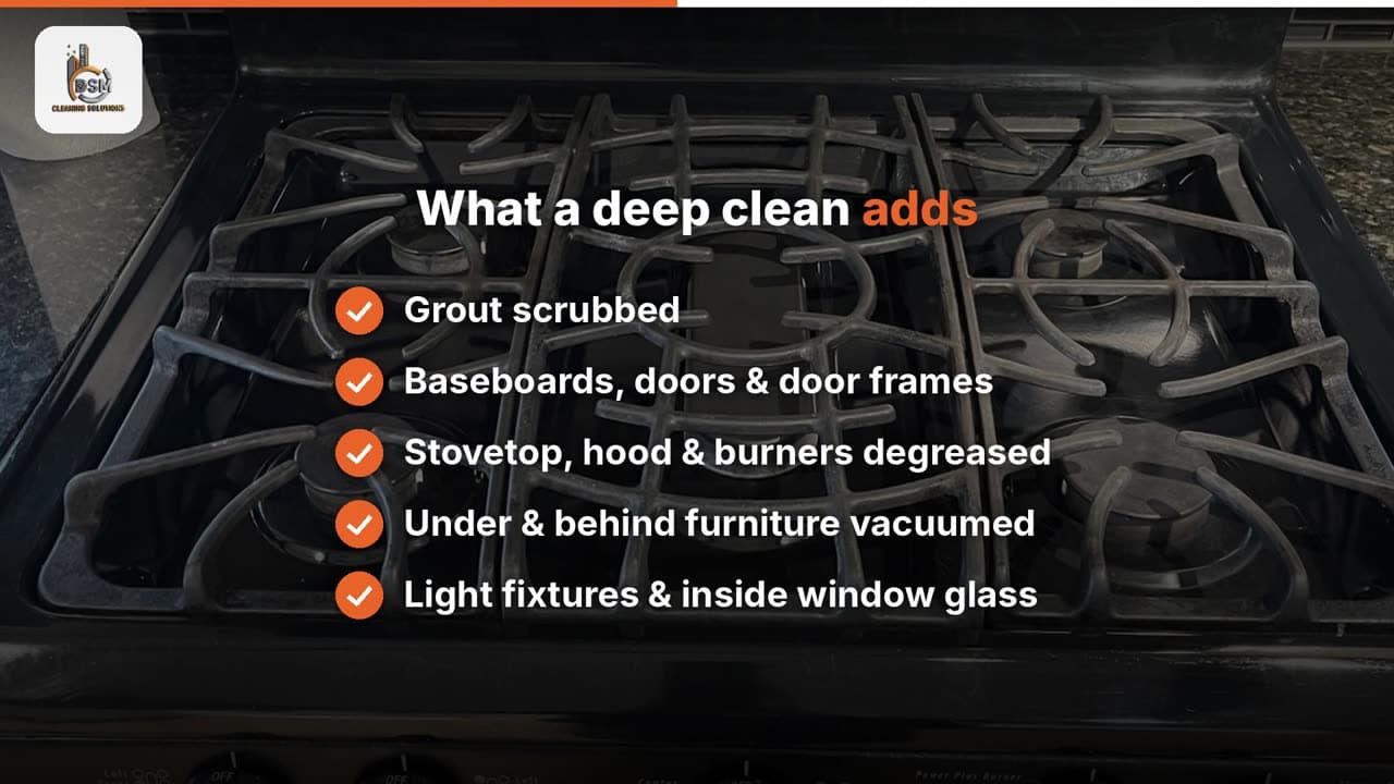 Deep House Cleaning With DSM Cleaning Solutions, video thumbnail