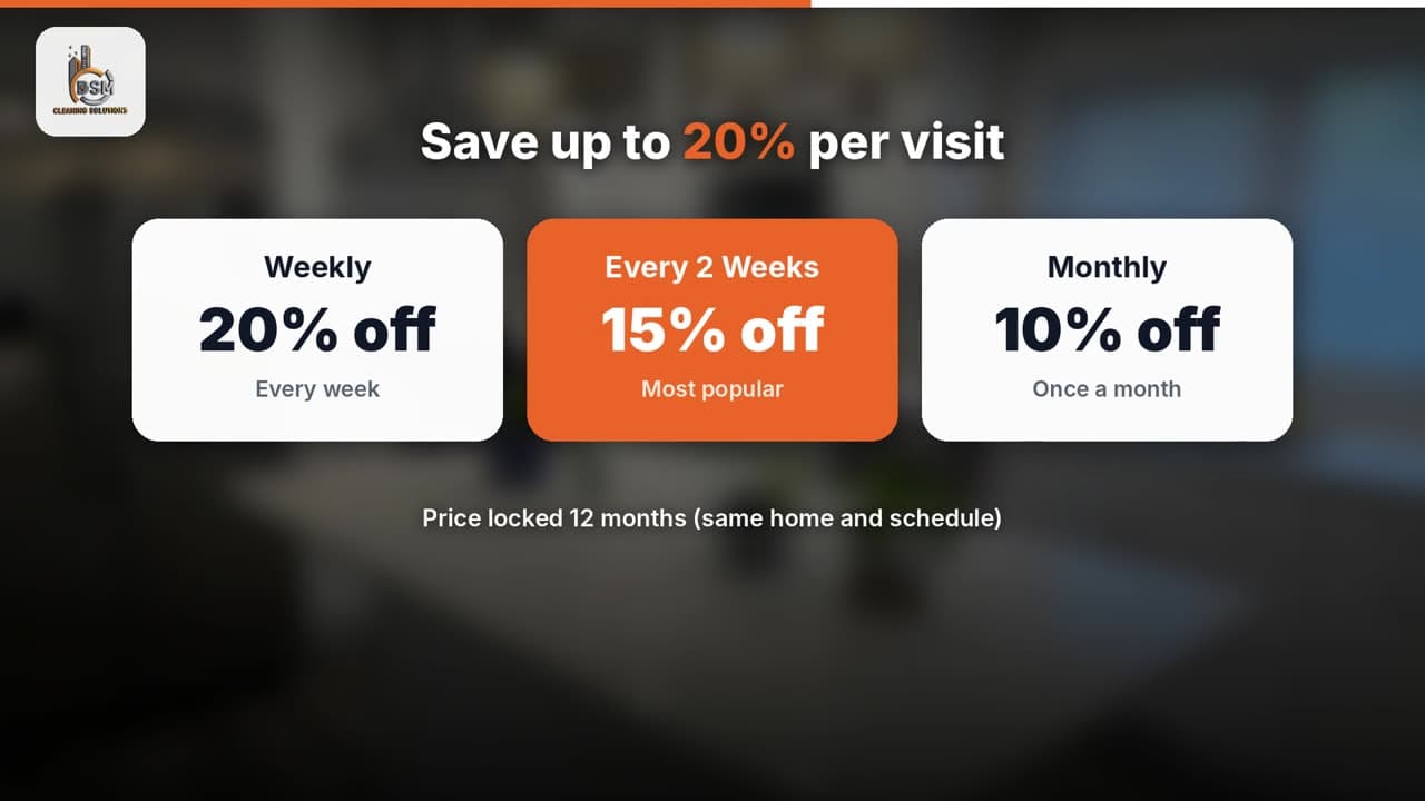 Recurring House Cleaning With DSM Cleaning Solutions, video thumbnail